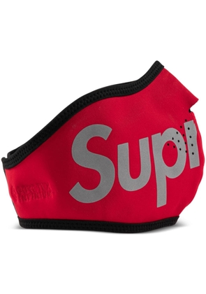 Supreme logo windstopper face mask - Red