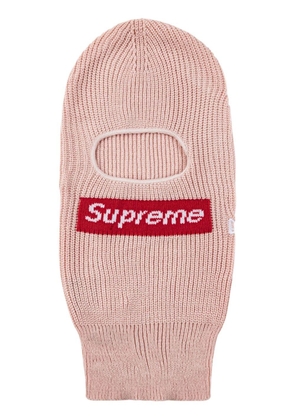 Supreme x New Era Box Logo knitted balaclava - Pink