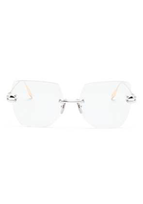 Dita Eyewear oversized-frame optical glasses - Gold