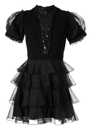 Macgraw Chapter ruffled dress - Black