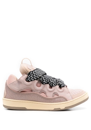 Lanvin lace-up low-top sneakers - Pink