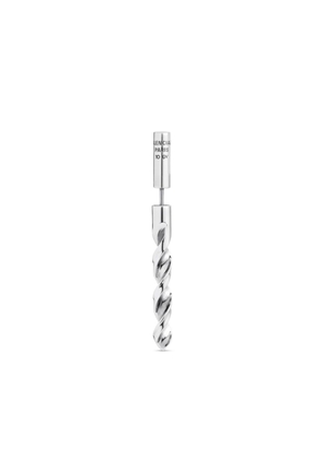 Balenciaga City Drill single earring - Silver