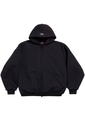 Balenciaga 3B Sports Icon zip-up hoodie - Black