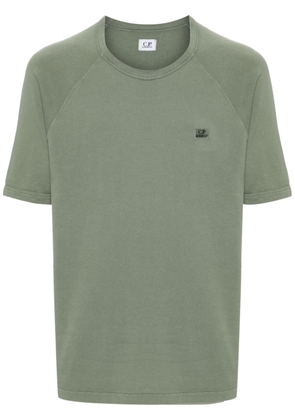 C.P. Company logo-embroidered cotton T-shirt - Green
