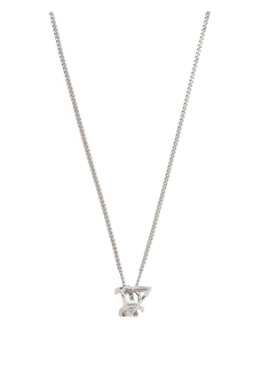 Saint Laurent prism charm necklace - Silver