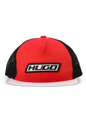 HUGO Kalb-SP logo-appliqué cap - Black
