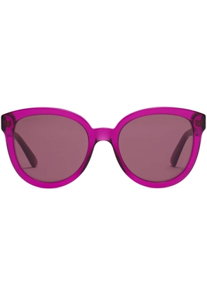 Gucci Eyewear cat-eye frame sunglasses - Pink