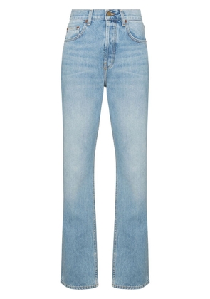 B SIDES mid-rise straight-leg jeans - Blue