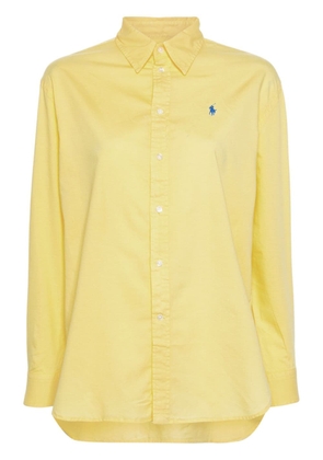 Polo Ralph Lauren Polo Pony-embroidered shirt - Yellow