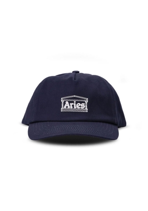 Aries logo-embroidered baseball cap - Blue