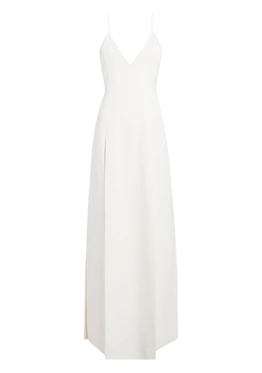 KHAITE Nonya open-back maxi dress - White