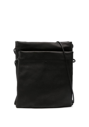 Y's leather shoulder bag - Black