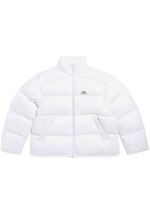 Balenciaga 3B Sports Icon puffer jacket - White