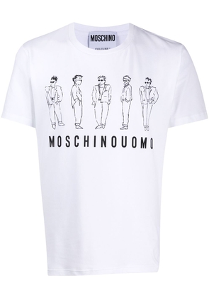 Moschino Uomo short-sleeve T-shirt - White