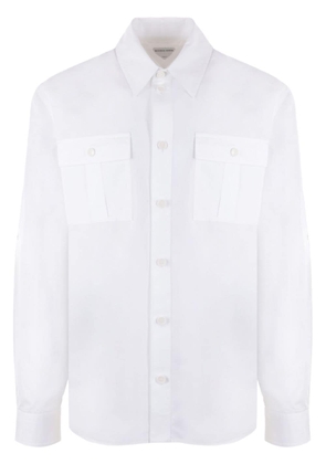 Bottega Veneta long-sleeve cotton shirt - White