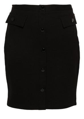 GUESS USA button-embellished mini skirt - Black