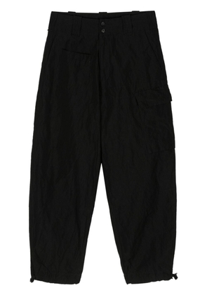 Masnada mid-rise tapered trousers - Black