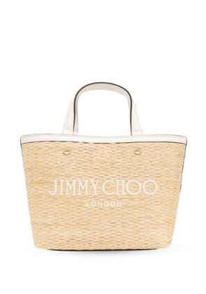 Jimmy Choo mini Marli tote bag - Neutrals