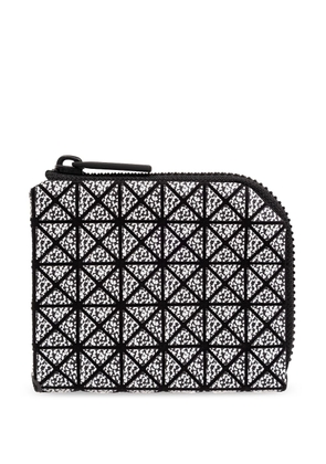 Bao Bao Issey Miyake geometric-pattern cotton wallet - Black