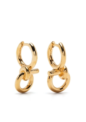 Otiumberg Tied Twist hoop earring - Gold