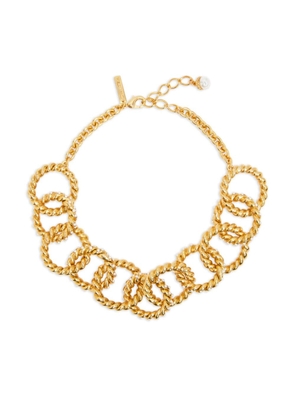 Oscar de la Renta pearl-embellished rope-style necklace - Gold