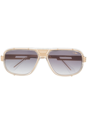 Cazal pilot-frame sunglasses - Gold