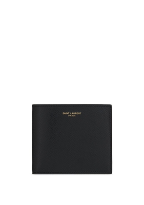 Saint Laurent bi-fold leather wallet - Black