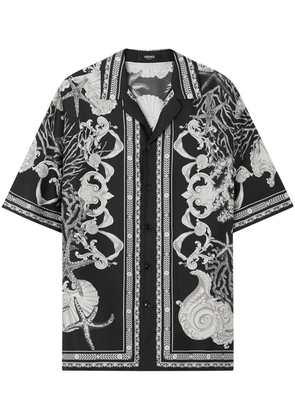 Versace Barocco Sea silk shirt - Black