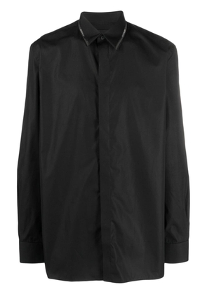 Givenchy classic-collar cotton shirt - Black