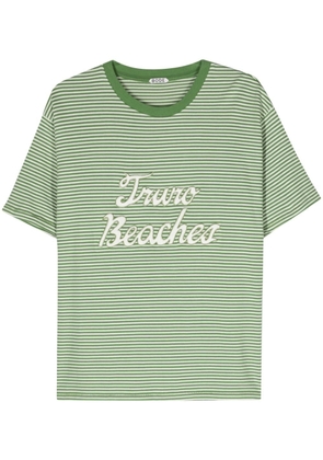 BODE Truro Beaches striped T-shirt - Green