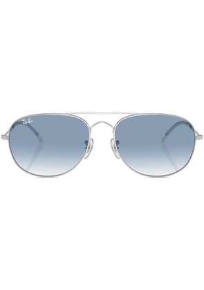Ray-Ban Bain Bridge pilot-frame sunglasses - Silver