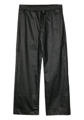Walter Van Beirendonck graphic-print elasticated-waist trousers - Black