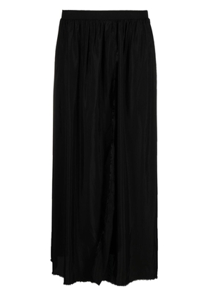Uma Wang high-rise maxi skirt - Black