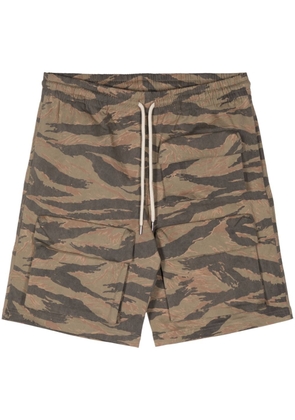 MOUTY Nate camouflage-print shorts - Neutrals