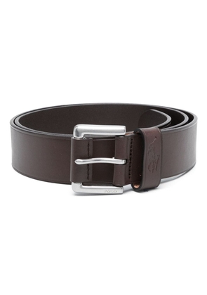 Polo Ralph Lauren buckled leather belt - Brown