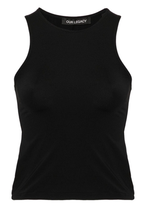 OUR LEGACY Wave sleeveless tank top - Black
