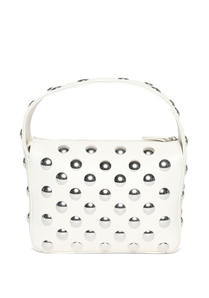 KHAITE small Elena stud-embellished bag - White