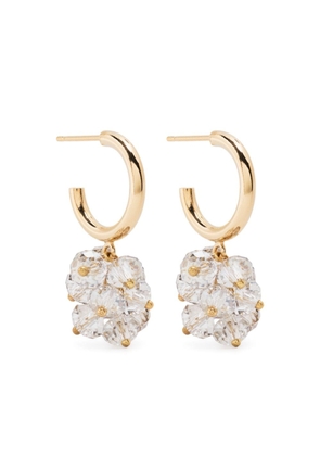 ISABEL MARANT Polly crystal-embellished earrings - Gold