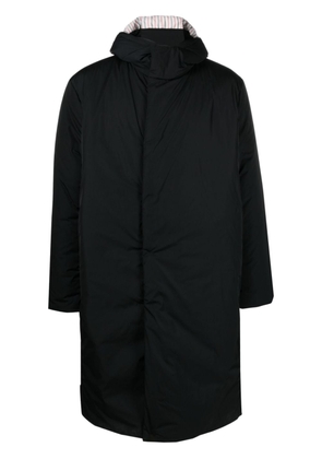 Thom Browne hodded padded maxi coat - Black