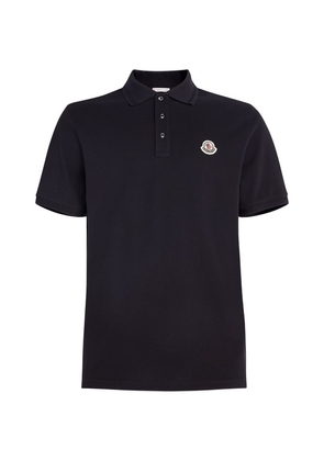 Moncler Piqué Logo-Patch Polo Shirt