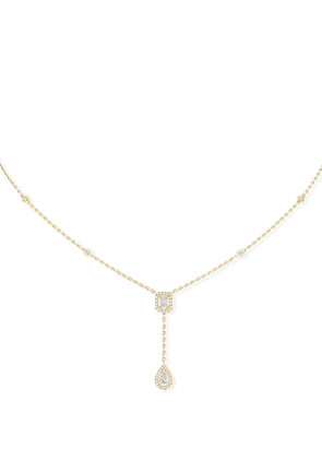 Messika Yellow Gold And Diamond My Twin Pendant Necklace
