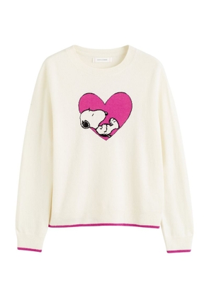 Chinti & Parker Snoopy Heart Sweater