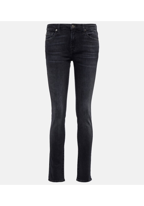 7 For All Mankind Pyper mid-rise cropped skinny jeans