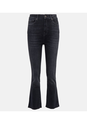 7 For All Mankind Slim Kick high-rise jeans