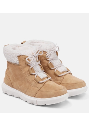 Sorel Carnival Cozy suede ankle boots