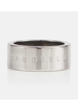 MM6 Maison Margiela Logo-engraved ring