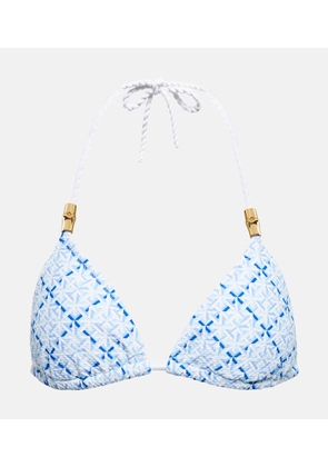 Heidi Klein Grand Cayman triangle bikini top