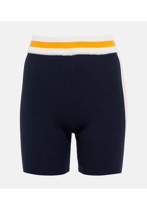 The Upside Norfolk Lucia ribbed-knit shorts
