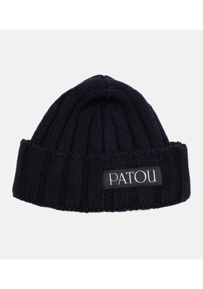 Patou Ribbed-knit wool and cashmere beanie