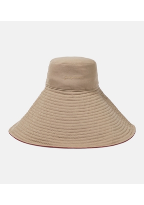 Jacquemus Le Chapeau Lagrima oversized sun hat